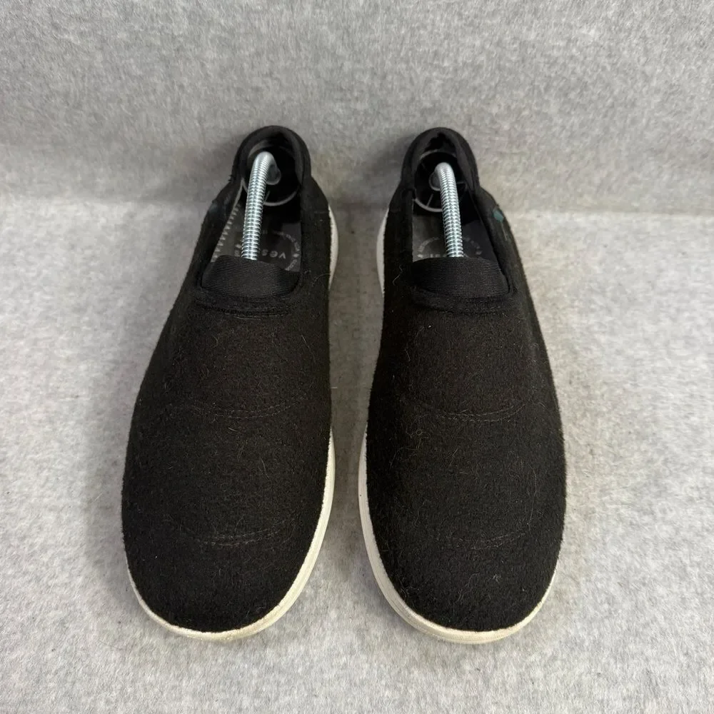 Vessi Shoes Mens Size 8 Sunday Slip On Black & White Loafers Comfort‎ Slippers